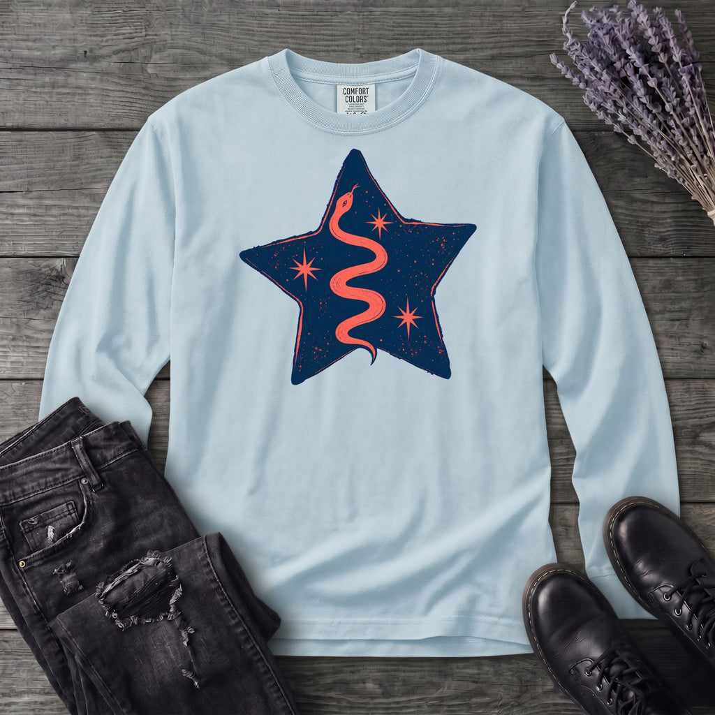 Snake Star Long Sleeve T-Shirt