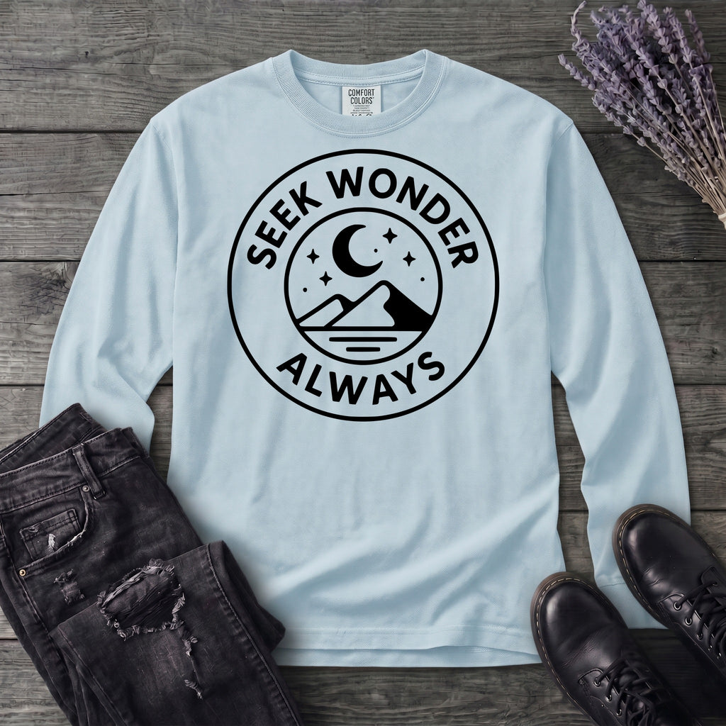 Seek Wonder Always Long Sleeve T-Shirt