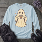 Ghost Heart Hands Long Sleeve T-Shirt