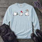 Ghosts With Birds Long Sleeve T-Shirt