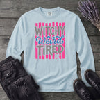 Witchy Weird Tired Long Sleeve T-Shirt