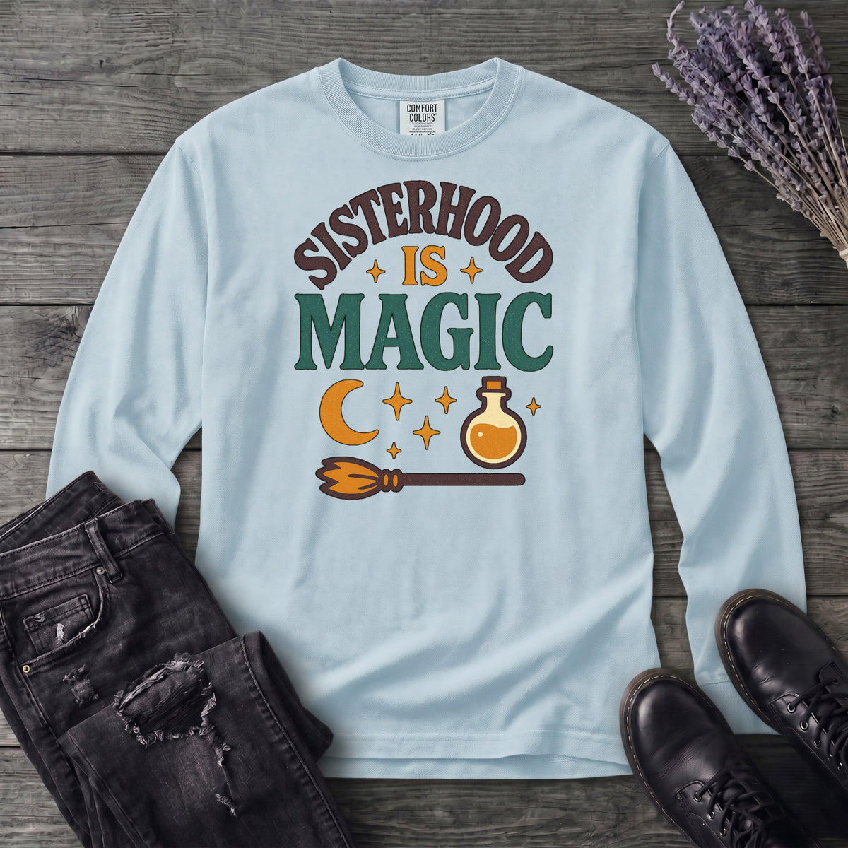 Sisterhood Is Magic Long Sleeve T-Shirt
