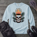 Tiki Skull Drink Long Sleeve T-Shirt