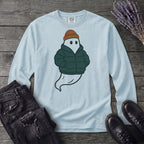 Puffer Coat Ghost Long Sleeve T-Shirt