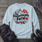 domestically feral Long Sleeve T-Shirt