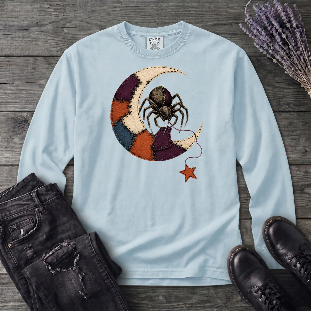 Stitching The Moon Long Sleeve T-Shirt