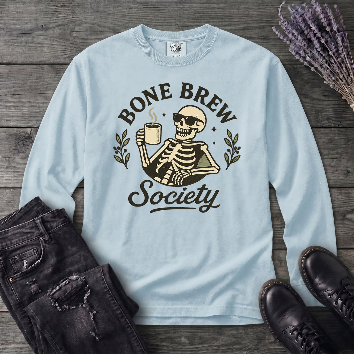 Bone Brew Society Long Sleeve T-Shirt
