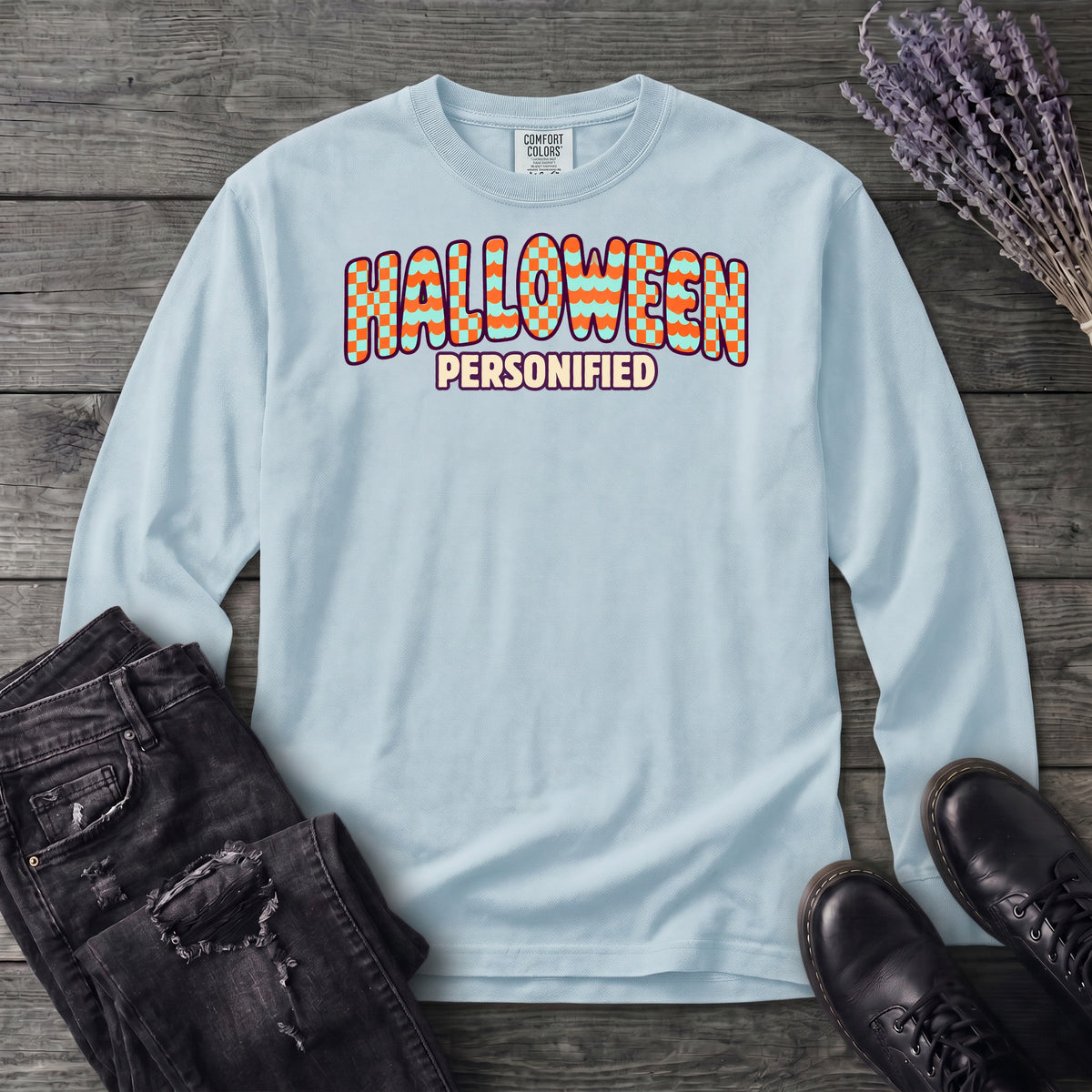 Halloween Personified Long Sleeve T-Shirt
