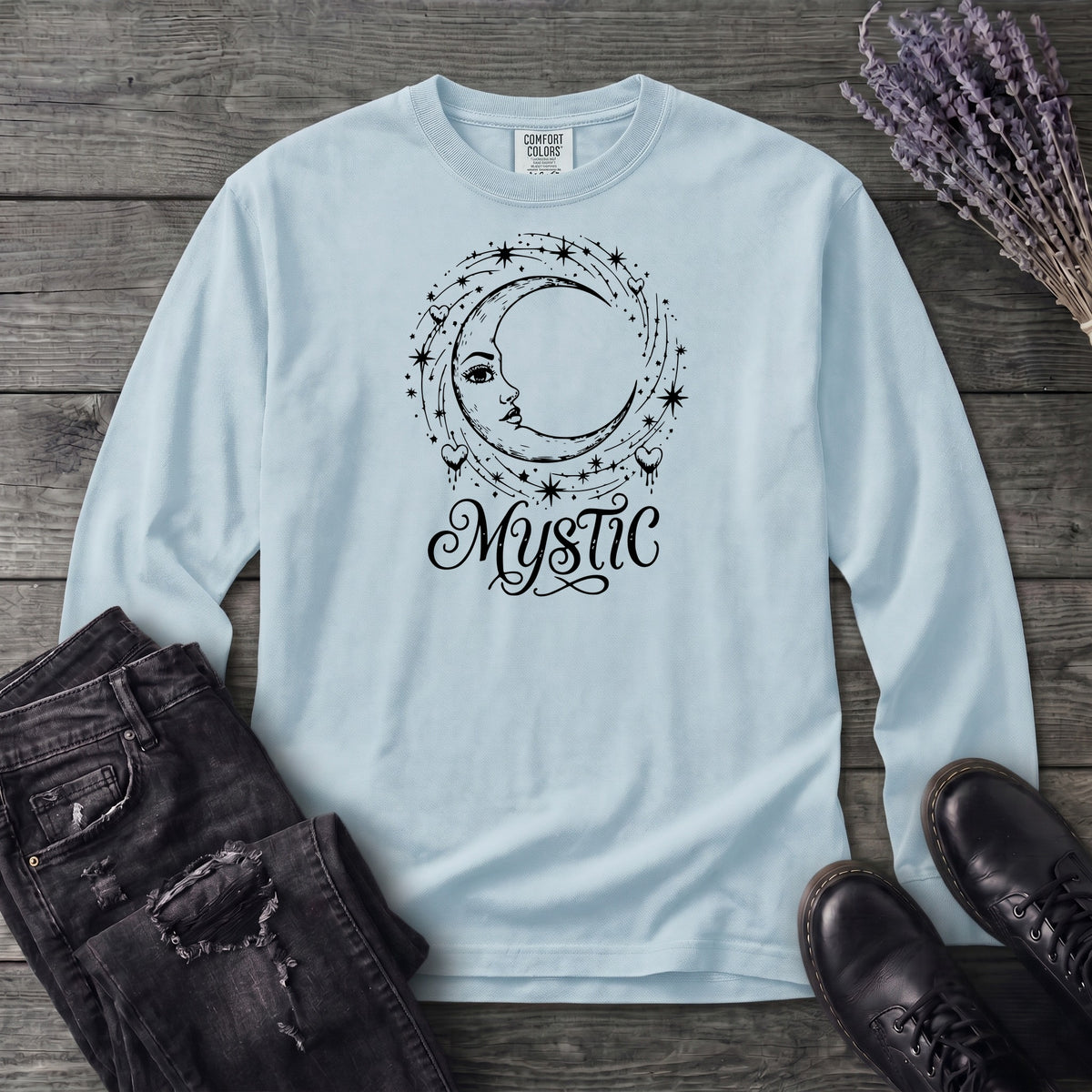 Mystic Moon Long Sleeve T-Shirt