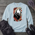 Grunge Howl Collage Long Sleeve T-Shirt