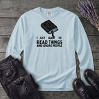 Read Things And Ignore People Long Sleeve T-Shirt