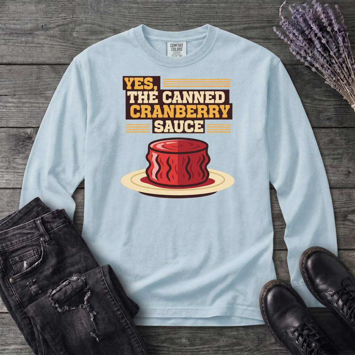 Cranberry Sauce Long Sleeve T-Shirt