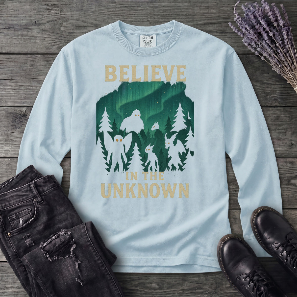 Believe In The Unknown Long Sleeve T-Shirt