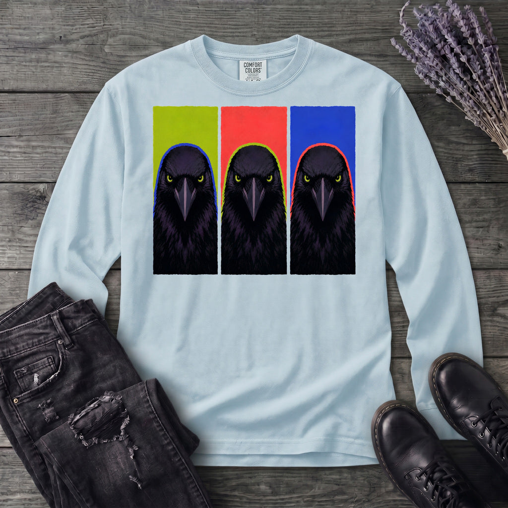 Crow Lineup Long Sleeve T-Shirt