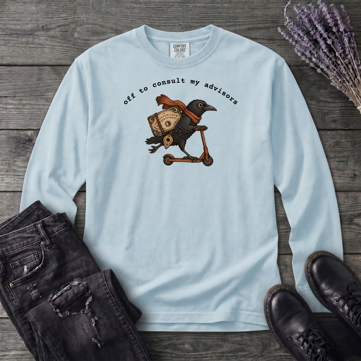 Off To Consult My Advisors Long Sleeve T-Shirt