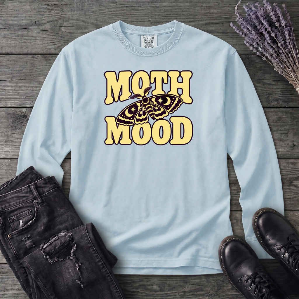 Moth Mood Long Sleeve T-Shirt