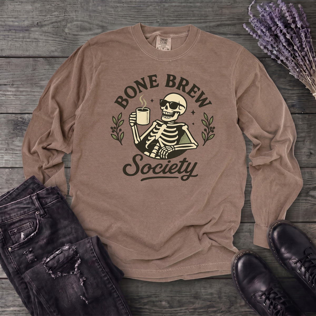Bone Brew Society Long Sleeve T-Shirt