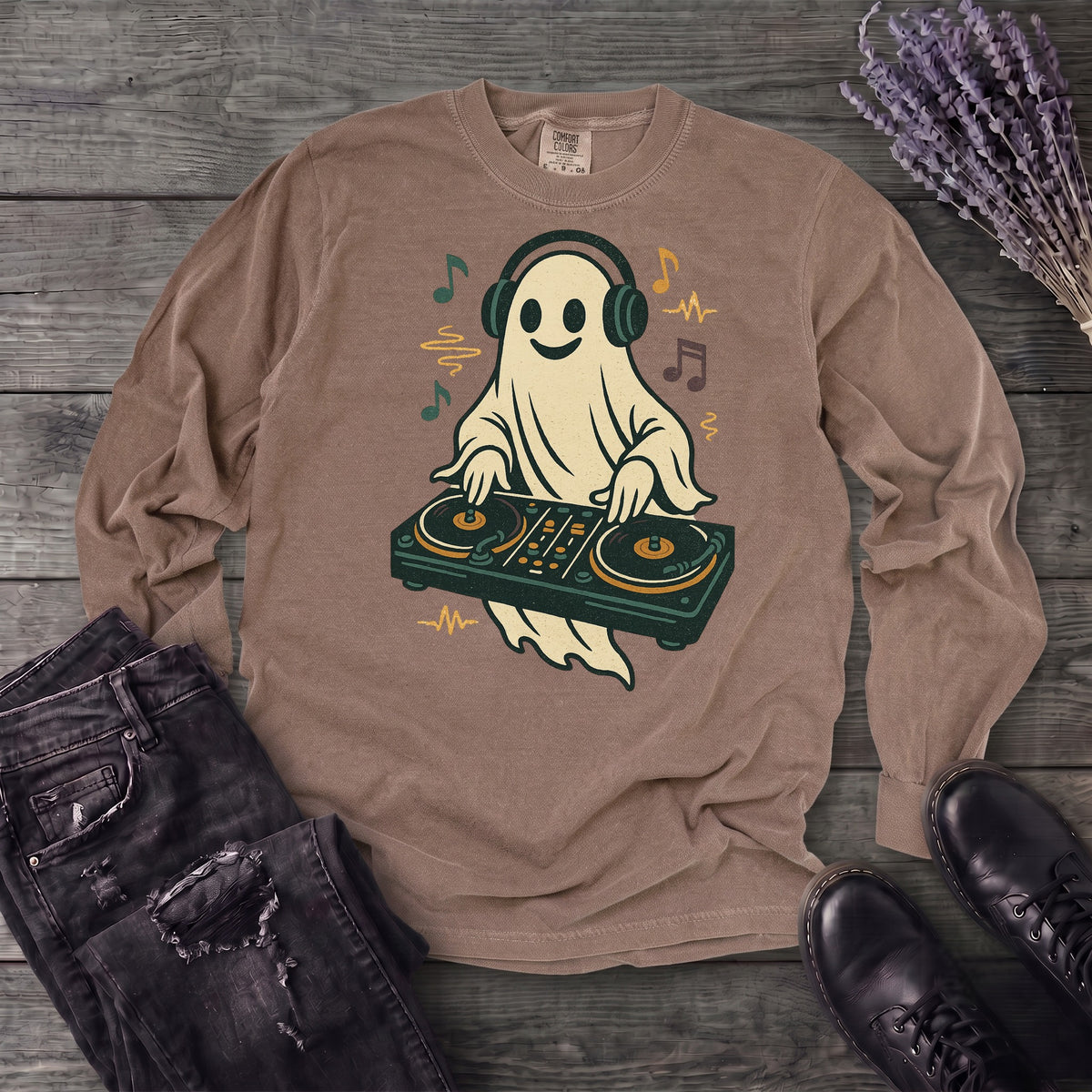dj ghost Long Sleeve T-Shirt