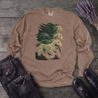 Stampeding Ghost Horses Long Sleeve T-Shirt