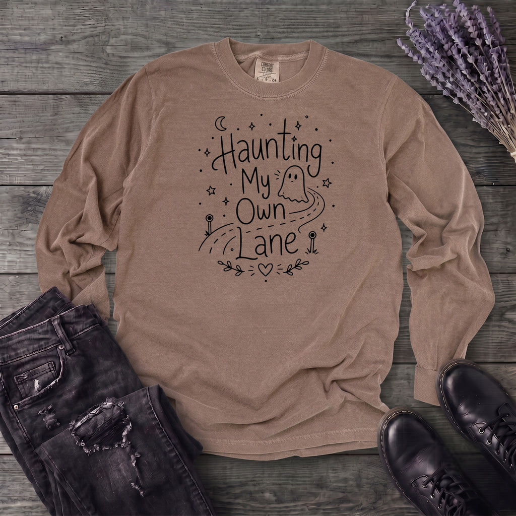 Haunting My Own Lane Long Sleeve T-Shirt