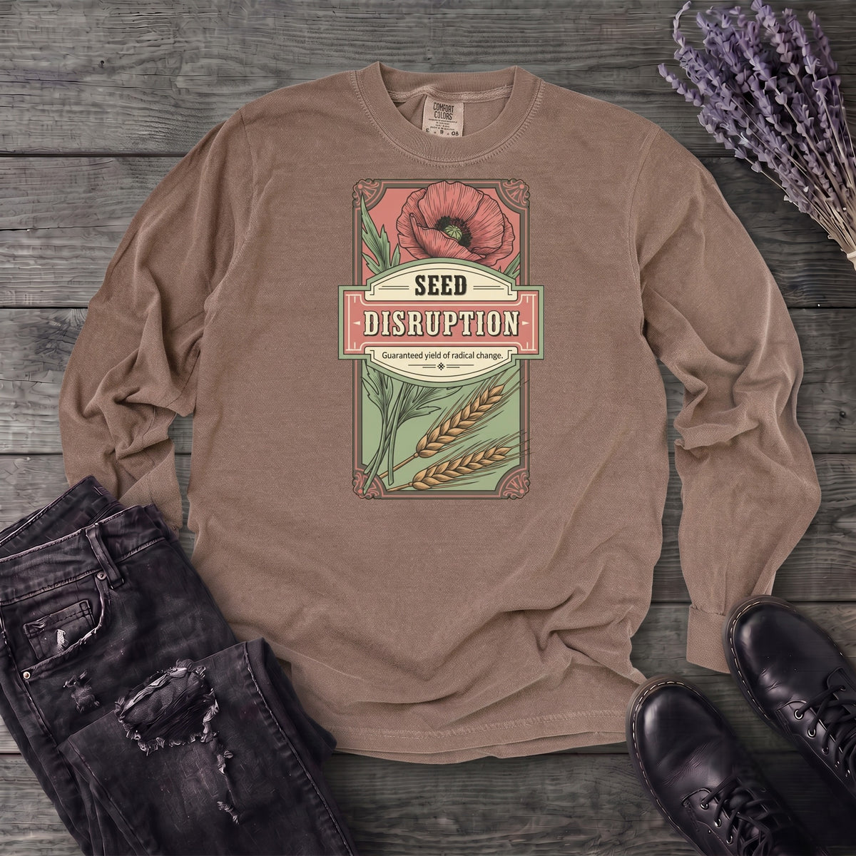 Seed Distruption Long Sleeve T-Shirt