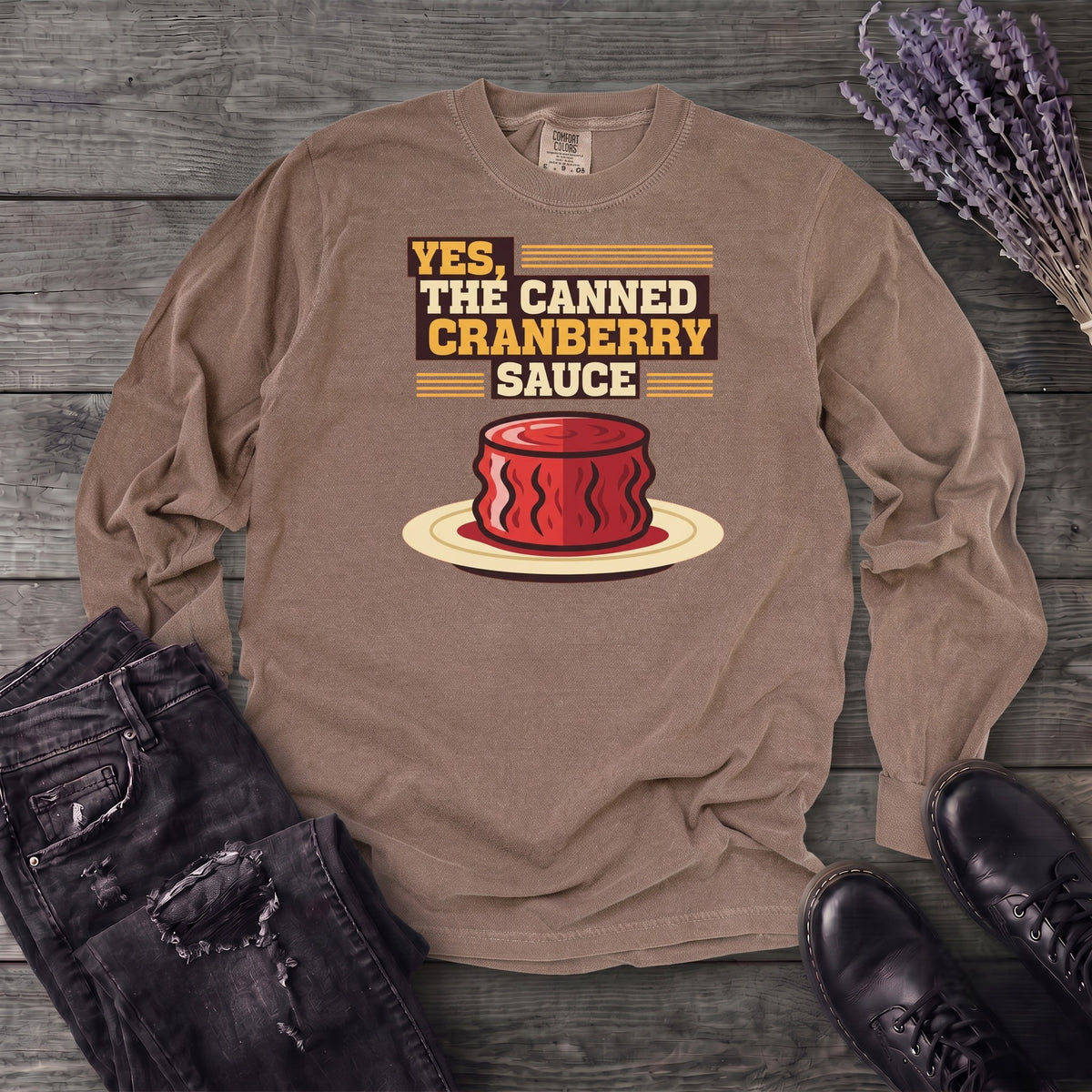 Cranberry Sauce Long Sleeve T-Shirt
