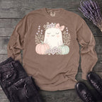 Boho Coquette Ghost Long Sleeve T-Shirt