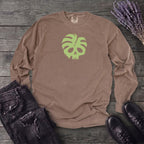 Monstera Skull Long Sleeve T-Shirt