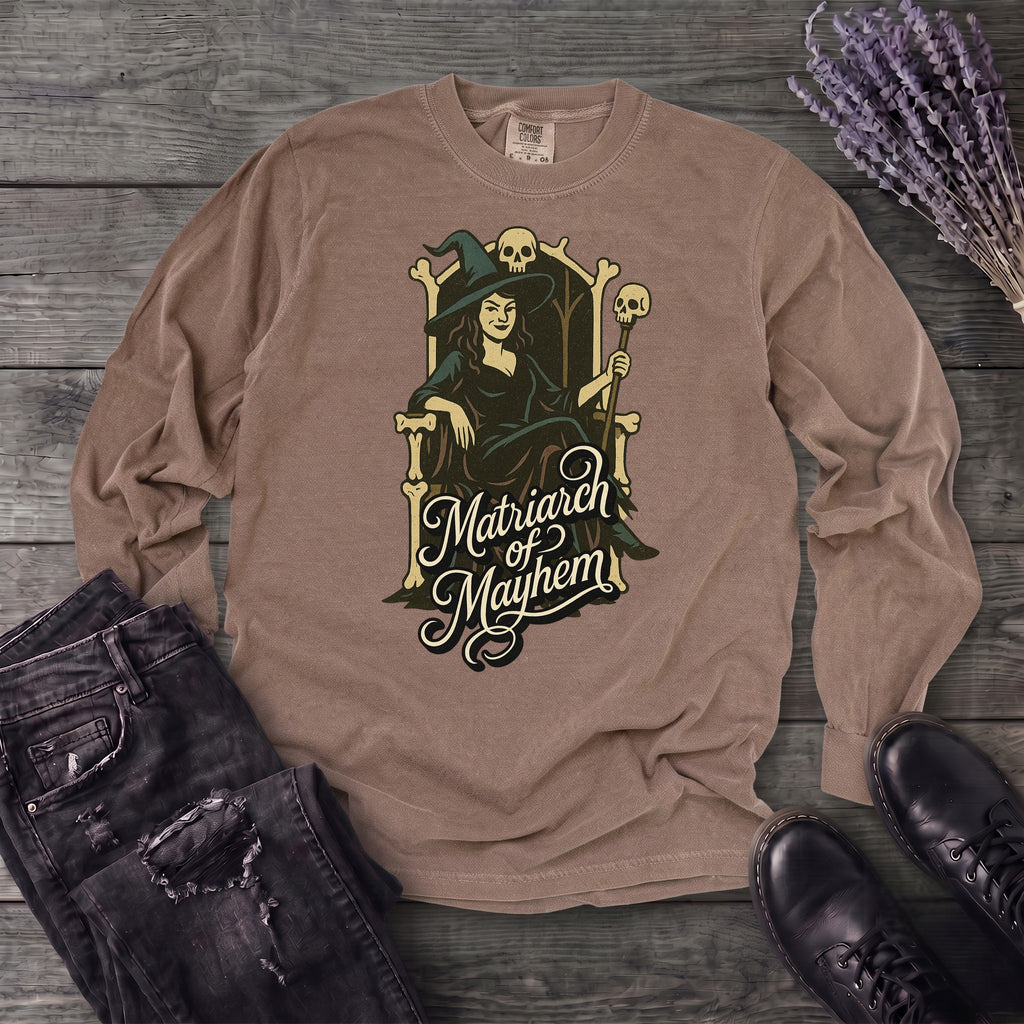 Matriarch of Mayhem Long Sleeve T-Shirt