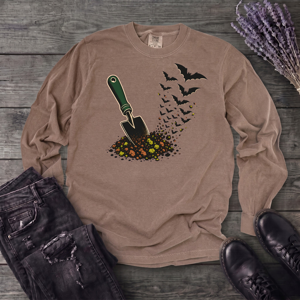 Garden Spade Bats Long Sleeve T-Shirt