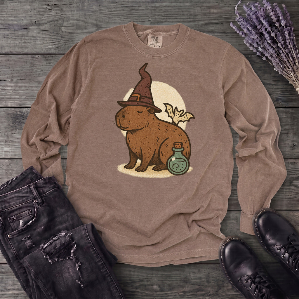 capybarra witch Long Sleeve T-Shirt