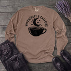 Witchcraft And Caffeine Long Sleeve T-Shirt