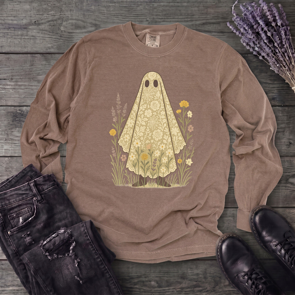 lace ghost Long Sleeve T-Shirt