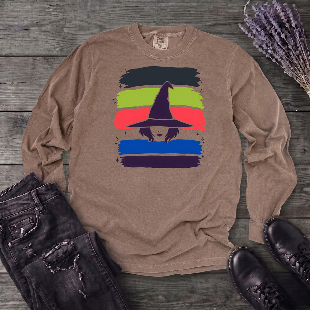 Witch Stripes Long Sleeve T-Shirt