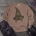 Spiderweb Witch Hat Long Sleeve T-Shirt