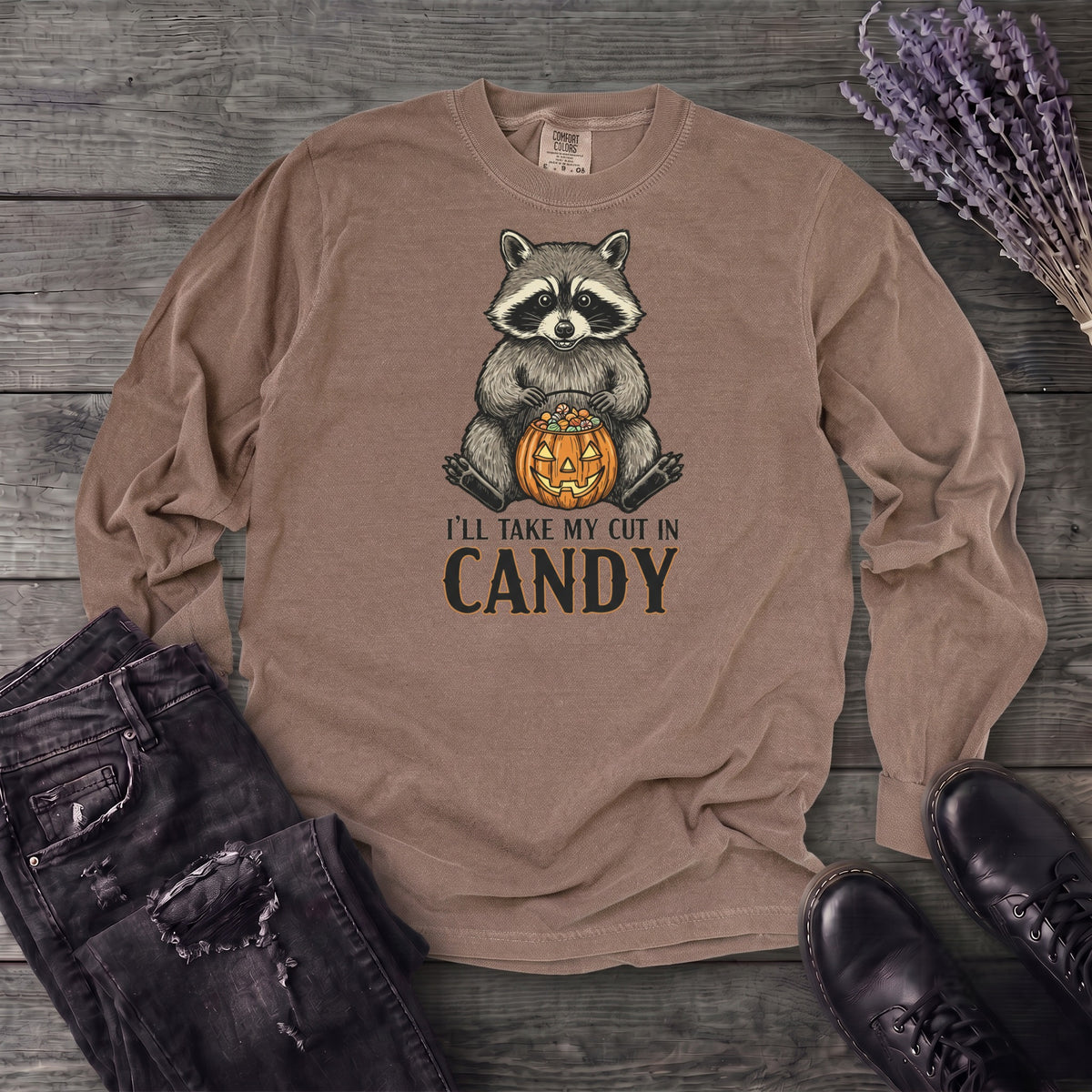 Ill Take My Cut In Candy Long Sleeve T-Shirt
