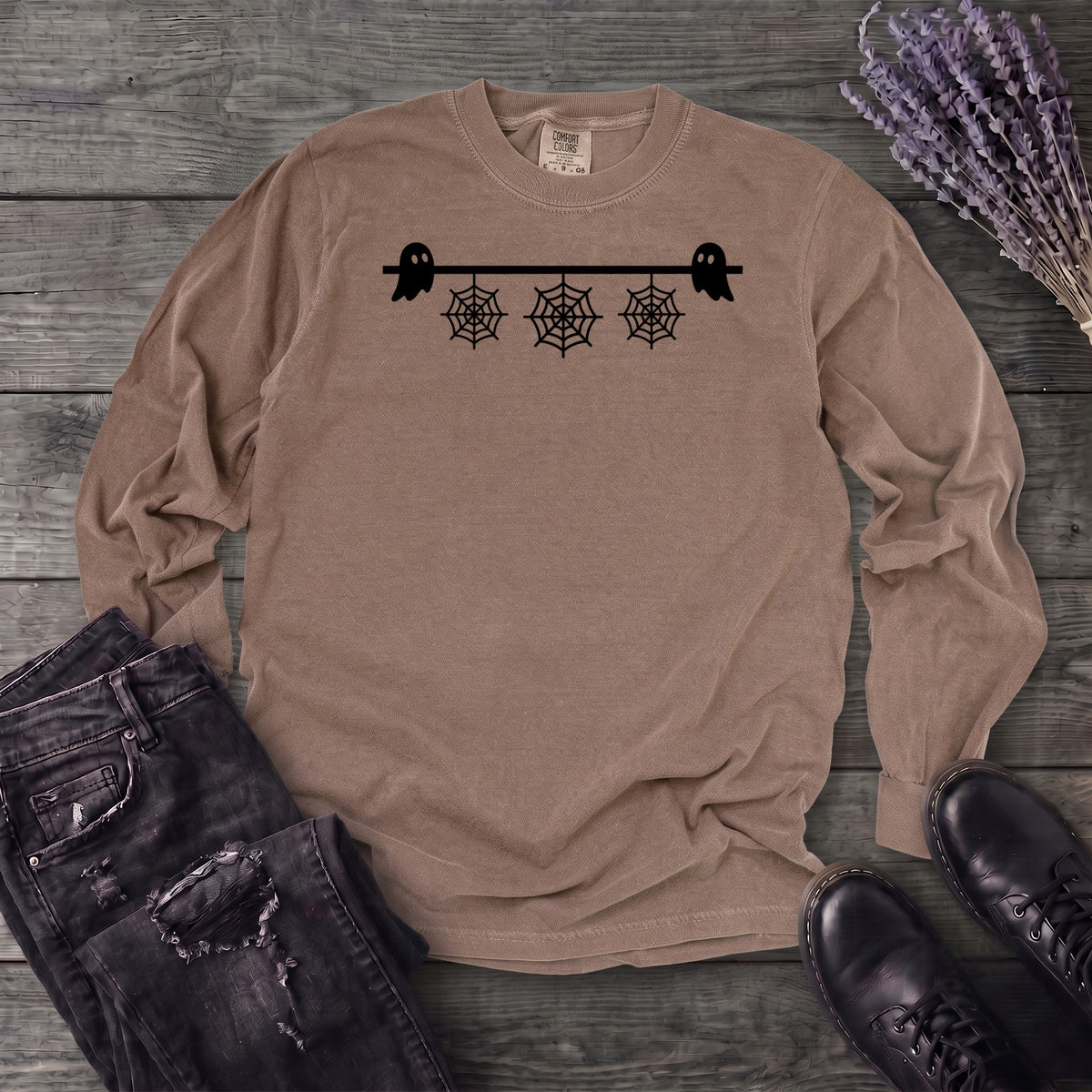 Ghosts and Webs Long Sleeve T-Shirt