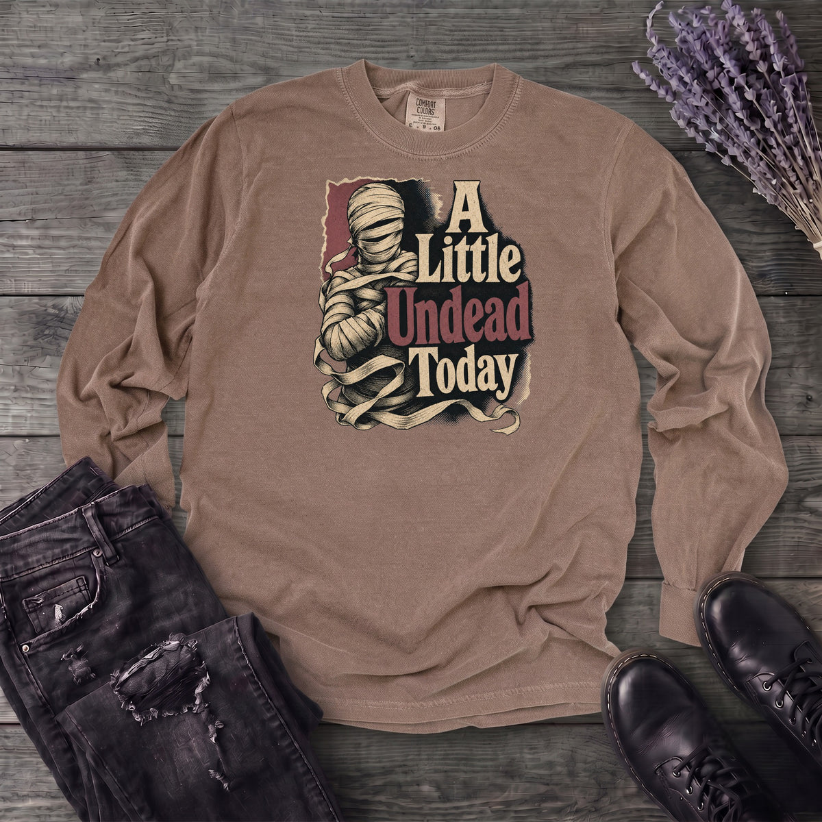 A Little Undead Today Long Sleeve T-Shirt