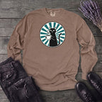 Black Cat Coffee Long Sleeve T-Shirt