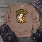 Questionable Pumpkin Carver Long Sleeve T-Shirt