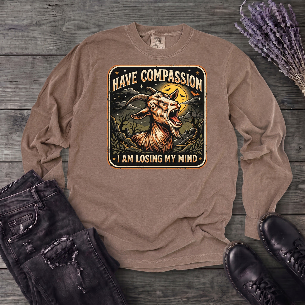 Compassion Goat Long Sleeve T-Shirt