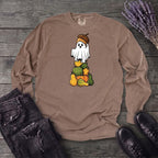 Stacked Squash Ghost Long Sleeve T-Shirt