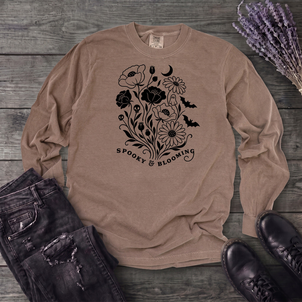 Spooky and Blooming Long Sleeve T-Shirt