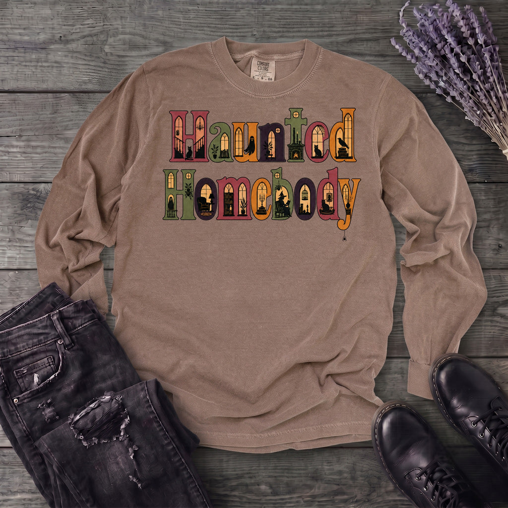 Haunted Homebody Long Sleeve T-Shirt