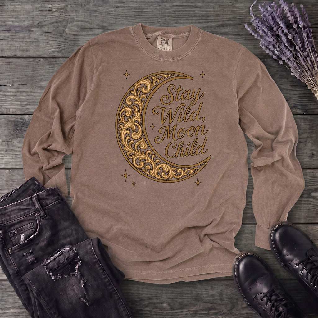 Stay Wild Moon Child Long Sleeve T-Shirt