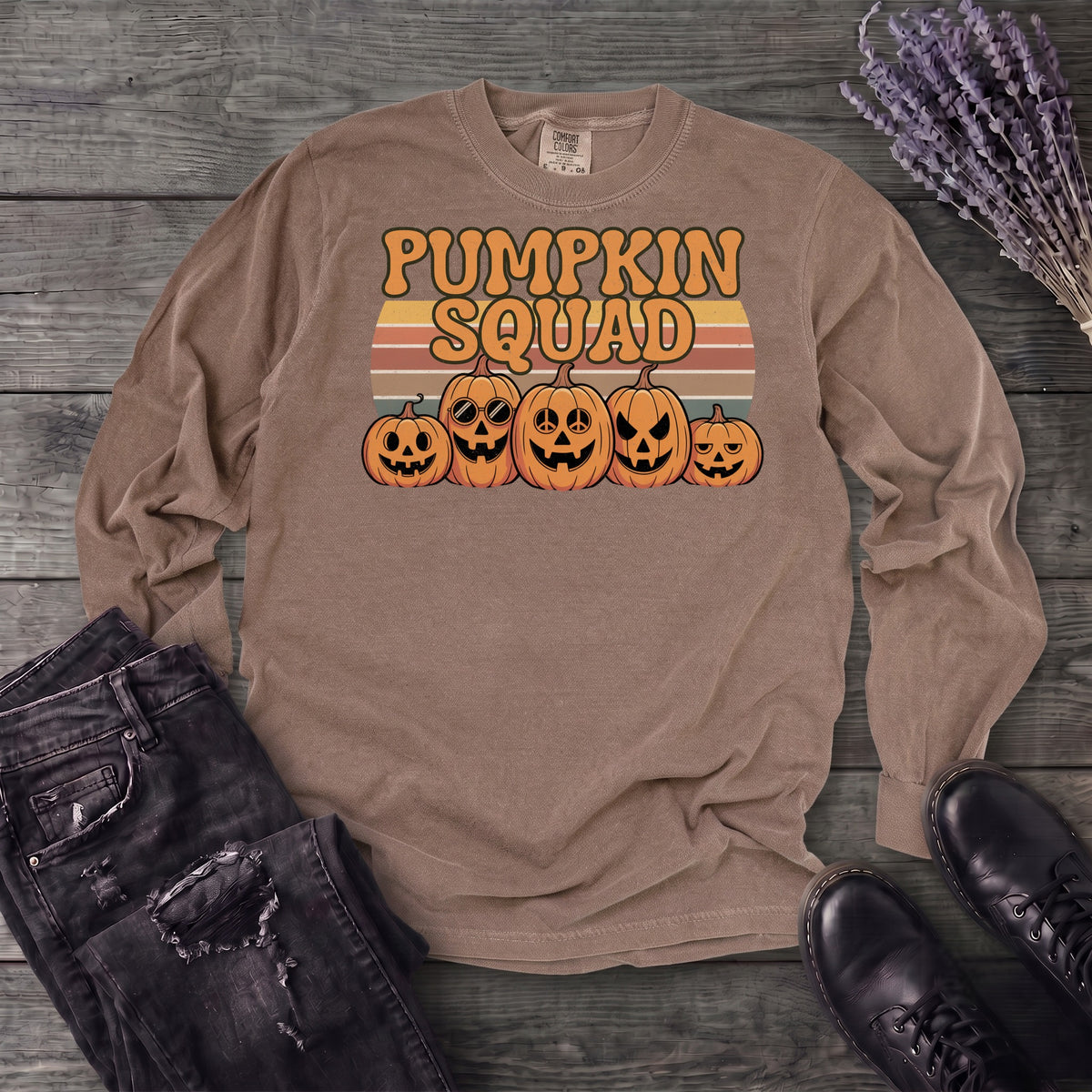 Pumpkin Squad Long Sleeve T-Shirt