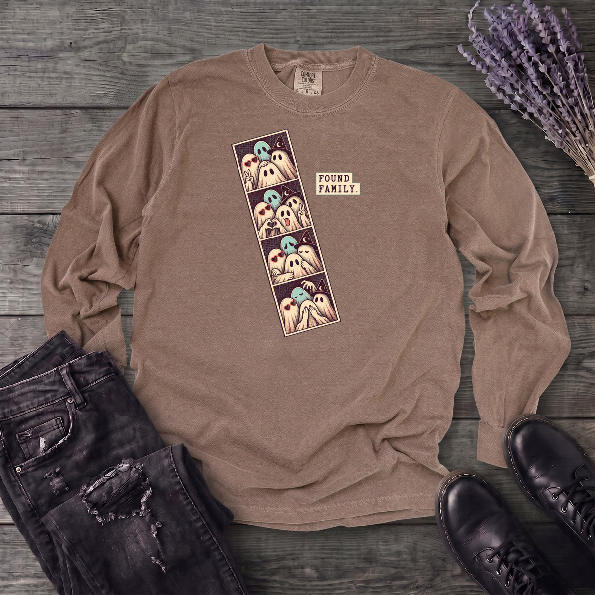 Found Family Photobooth Long Sleeve T-Shirt