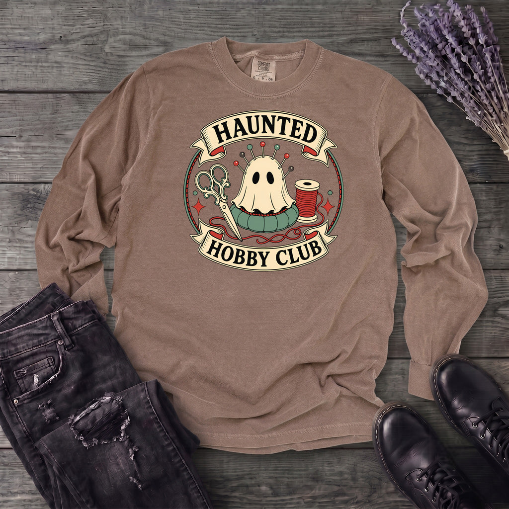 Haunted Hobby Club Long Sleeve T-Shirt