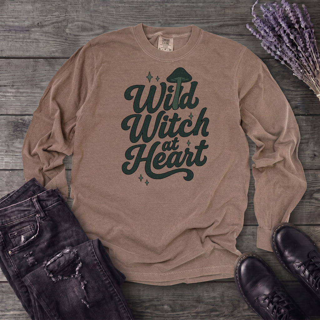 Wild Witch At Heart Long Sleeve T-Shirt