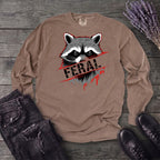Feral Stencil Long Sleeve T-Shirt
